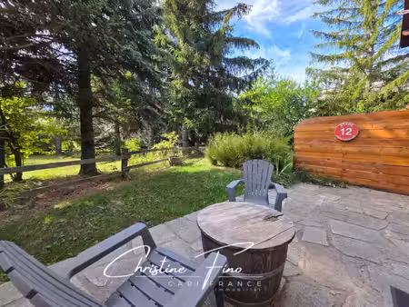 serre chevalier le monetier les bains t2+cm en rez de jardin