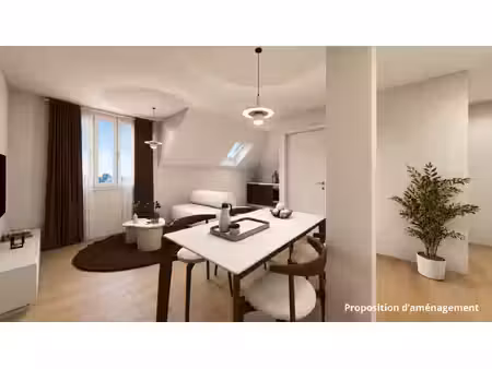 vente appartement 3 pièces  54.00m²  ploërmel