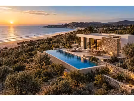 maison sur plan front de mer pieds dans l'eau