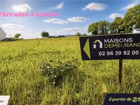vente terrain à merdrignac (22230) : à vendre / 589m² merdrignac
