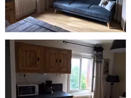 studio 21 m2 vue montagne libre début octobre