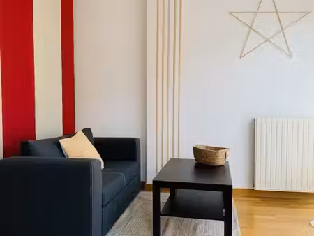 loue appartement meublé 33m2 bois-colombes + parking