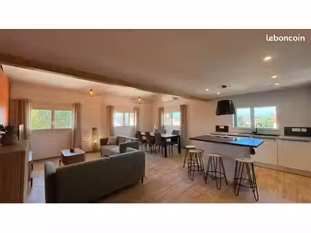 loue t5 140m2 meublé et climatisé