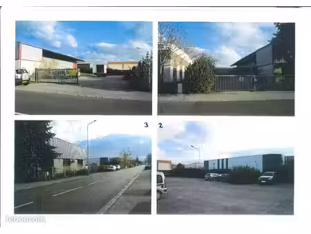 local d’activité de 916m2 sur un terrain de 2970m2 entièrement bitumé et clos - zone indus