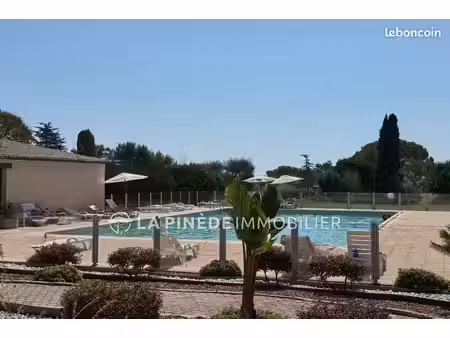 vaugrenier présidence - magnifique 3 pièces meublé en rez de jardin + parking