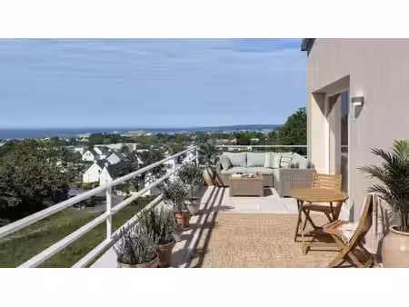 t4 avec balcon - 49m2 terrasses