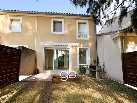 maison à vendre montpellier - t4 3 chambres avec jardin et