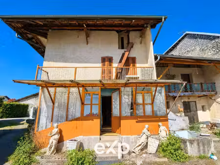 lot de 2 maisons + grange avec cour et jardin  à vendre à plan