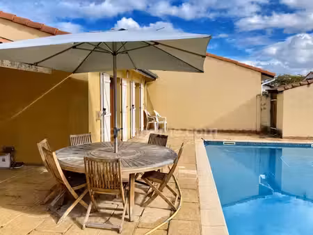 blagnac – maison t5/6 de plain-pied avec piscine  garage et atelier – odyssud à 10 min à p