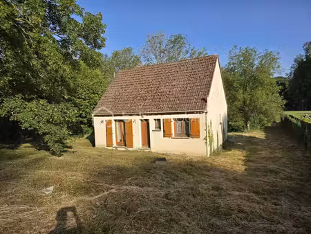 pavillon avec potentiel à fontaine-bonneleau (60360) – 3 chambres  terrain et cadre verdoy