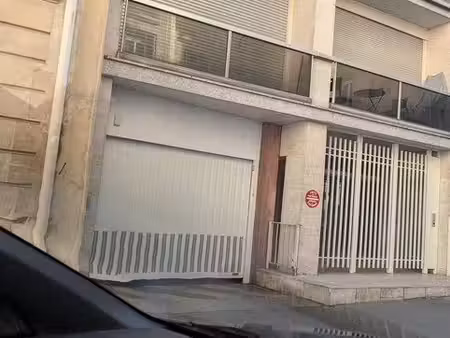 parking/box 1 pièce paris 17ème