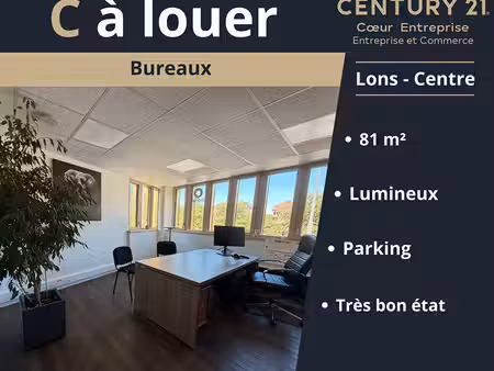 bureaux 82 m² lons le saunier