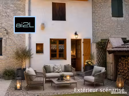 maison de campagne dans un cadre enchanteur