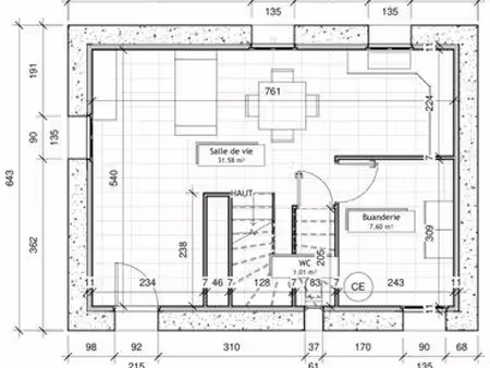 maison de ville entièrement rénovée