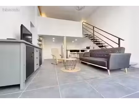 grenoble – estacade – ensemble de 110 m² – 2 espaces indépendants – cour privative – inves