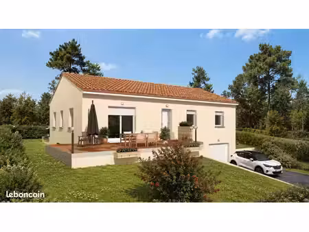projet de construction d'une maison 90 m² avec terrain à pisieu (38)
