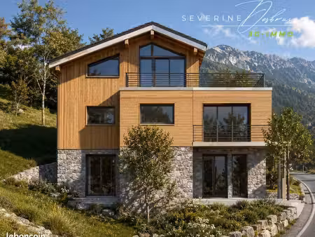 chalet à bâtir avec permis purgé – vue panoramique & cascade à vaujany