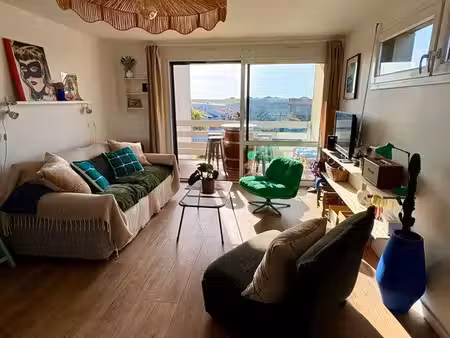 studio rénové avec balcon vue sur dune – quartier les bourdaines seignosse