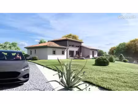 projet de construction d'une maison 150 m² avec terrain à roquefort (40)