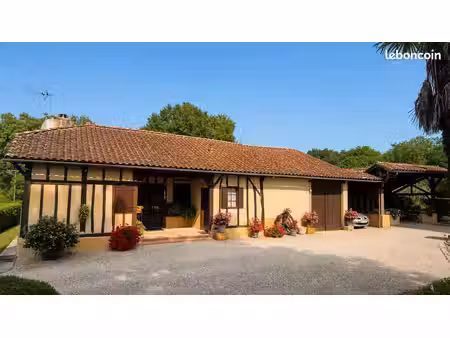 ensemble immobilier  2 maisons  piscine  box  et dépendances
