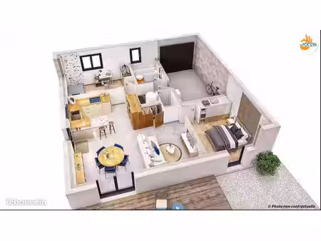 maison 4 pièces 61 m²