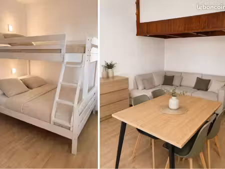 agréable appartement rénové 30m2 + terrasse 15m2