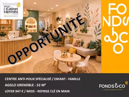 fonds de commerce divers 52 m²
