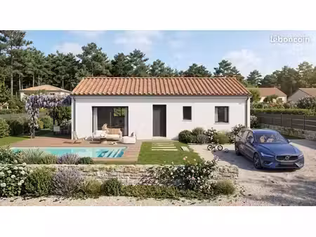 maison de plein pied avec 458 m² de terrain à veauche (42)