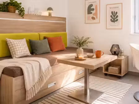 studio 1 pièce 18 m²