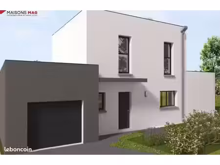 projet de construction d'une maison 117 m² avec terrain à saint-genest-lerpt (42)