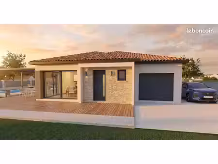 projet de construction d'une maison 90 m² avec terrain à saint-just-saint-rambert (42)