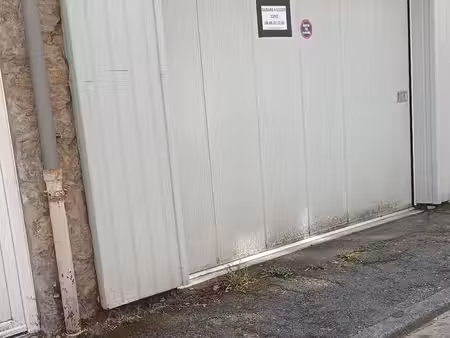 garage  lieu de stockage