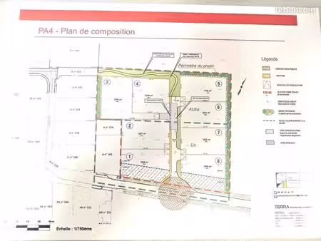 terrain 1292 m² pargny-lès-reims