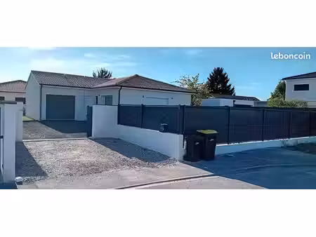 maison neuve à louer t4 avec garage et jardin