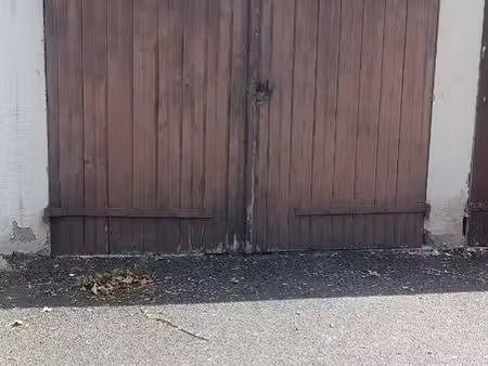 garage fermé 13m2