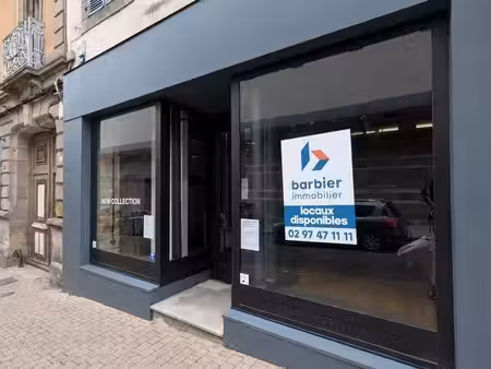 local commercial 70 m² vannes