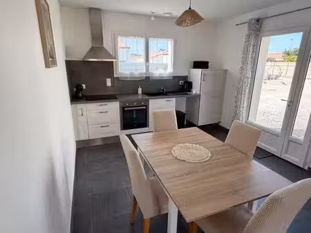 maison meublée 2 chambres – location temporaire – la plaine-sur-mer