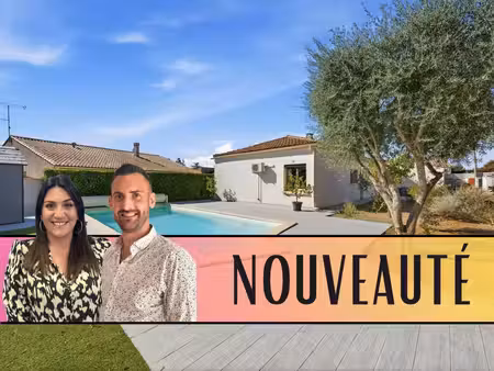 pignan – plain-pied 4 faces • piscine • grand garage