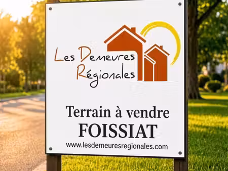 terrain 700 m² foissiat