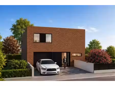 ? terrain à bâtir avec permis – maison 4 façades – jupille