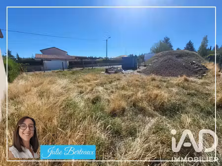 vente terrain à bâtir 360 m²