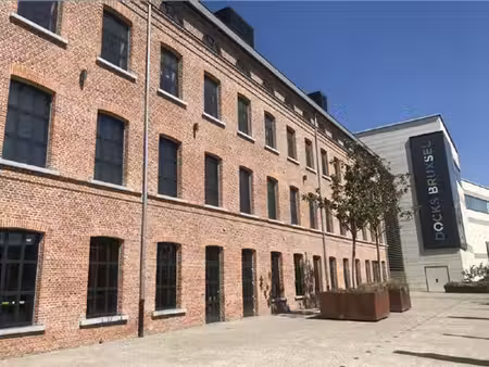 flexible office space on the top floor of docks brussels