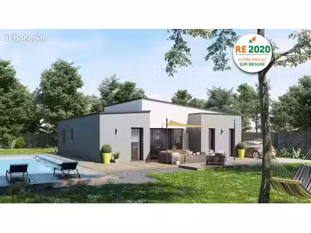 maison 80 m² avec terrain à saint-ave (56)