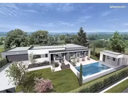 maison 121 m² avec terrain à saint-jean-de-niost (01)