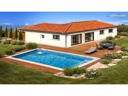 maison avec terrain 1130 m2