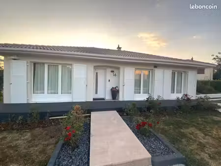 maison individuelle  plain-pied  metz magny  rénovée avec sous-sol aménagé  167m2 utiles