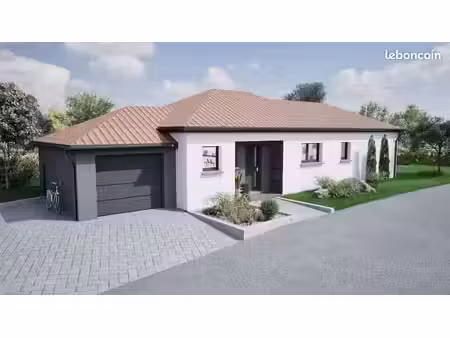 maison plain pied neuve de 100m² sur un terrain de 3.4 ares