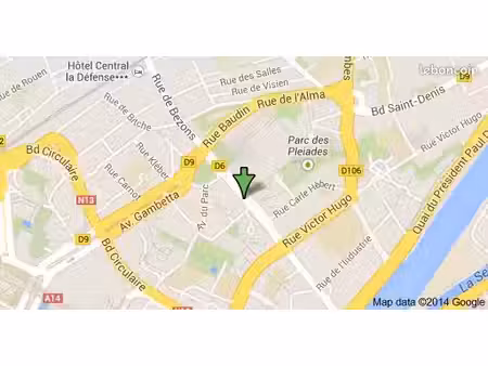 location parking rue bezon courbevoie