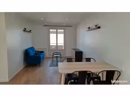t3 meublé refait à neuf avec balcon