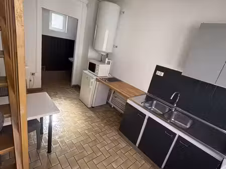 studio duplex 25m2  secteur lycée saint denis  ruines saint bertin